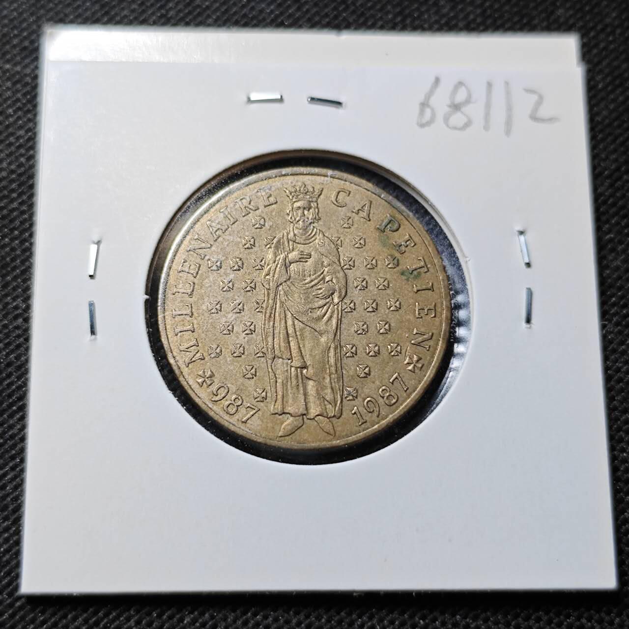 KK钱币收藏小铺  第368场  2月预留时间 周末发货  法国10法郎纪念币