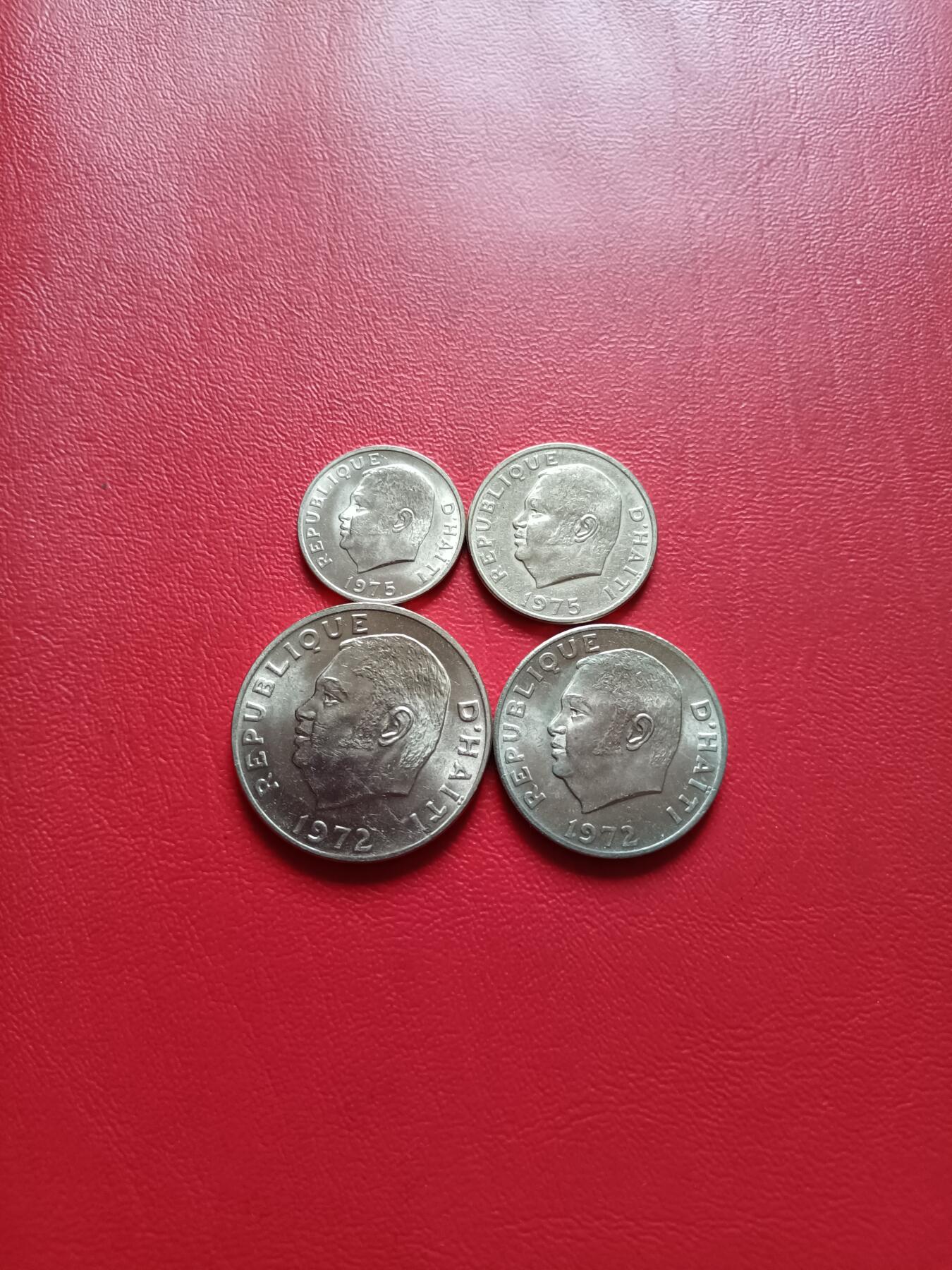 【云涧收藏】第七十八场 海地1972/75年4枚套，带2张证书