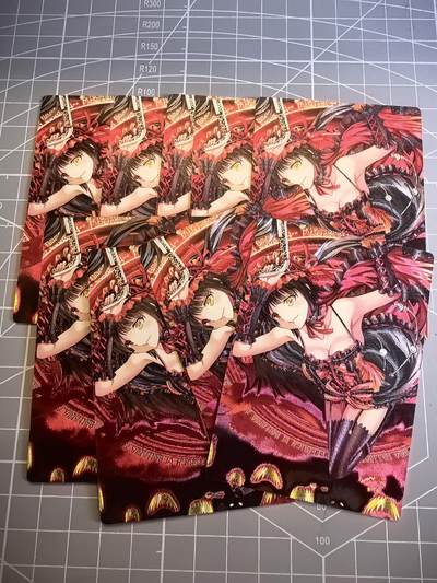 无佣金 不寄存 不收拍 链接少 我只是一个小小的卡牌收藏玩家  满150包邮非偏远  需要多宫大佬请私聊 部分卡牌设有底价（不想玩的那么累，即使有底价也会比市场价便宜的多，懂的自然懂） 拒绝小号抬价 大家放心拍 所有拍品部分套有卡膜 部分卡牌多宫 自制卡牌 不包厂瑕 放大镜 品控 勿拍 流拍商品会循环 感谢大家支持 留个关注 不定时上新 谢谢 - 奇点卡牌 时崎狂三 9宫 粗闪