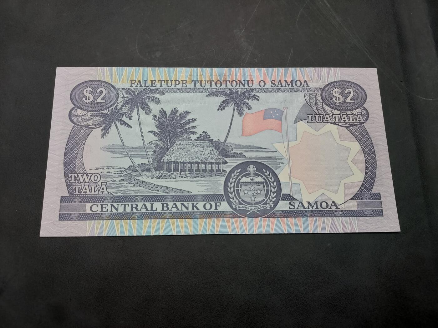 博彦收藏  11月15日 8点 钱币专场 萨摩亚 2 TALA UNC