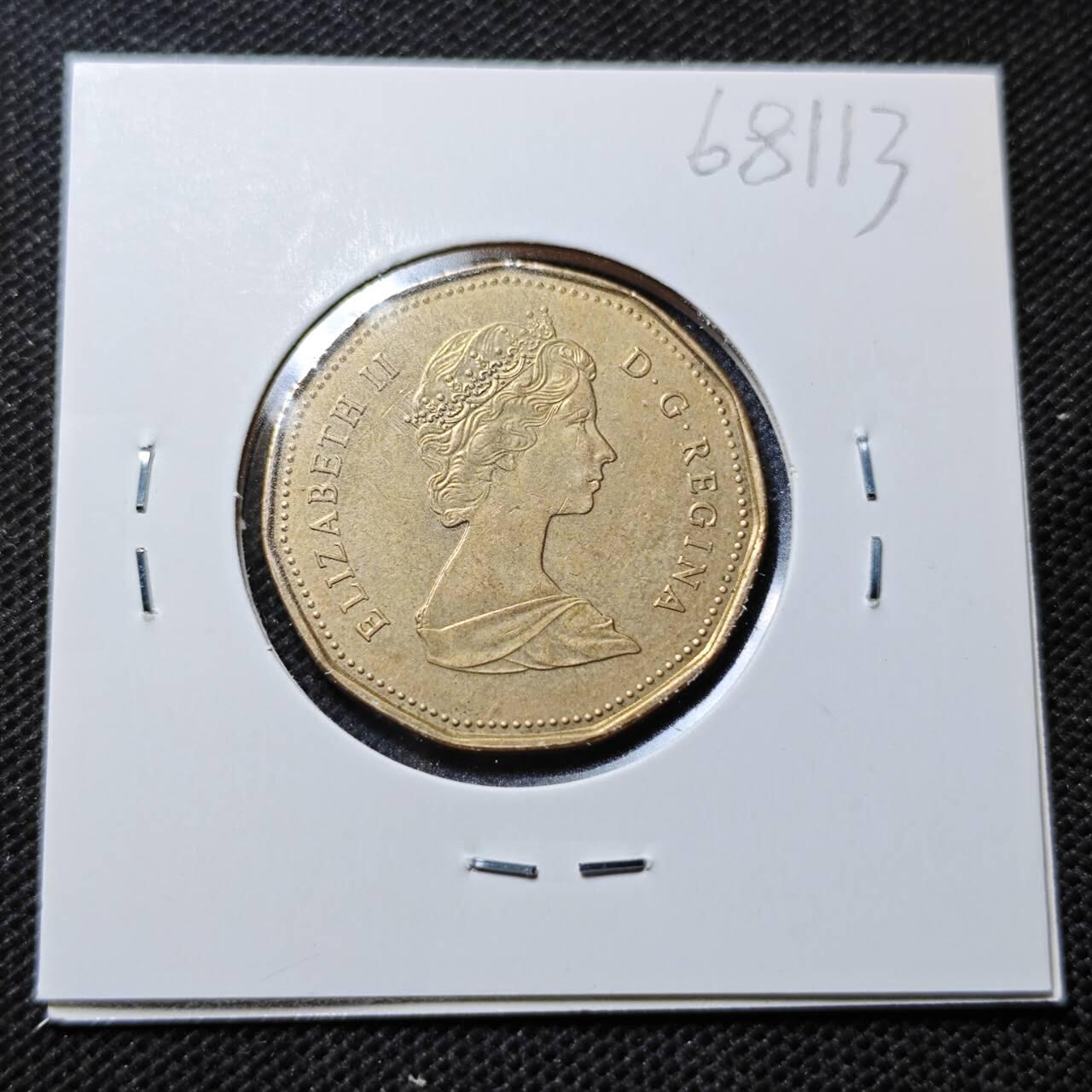 KK钱币收藏小铺  第368场  2月预留时间 周末发货  加拿大1元