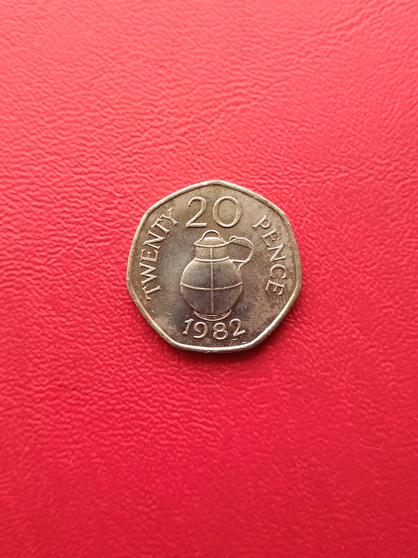 【云涧收藏】第七十八场 根西1982年20便士