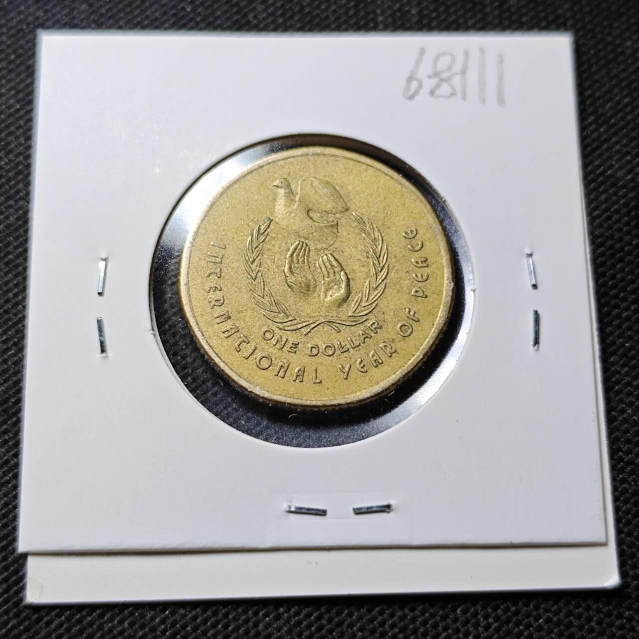 KK钱币收藏小铺  第368场  2月预留时间 周末发货  澳大利亚1元纪念币