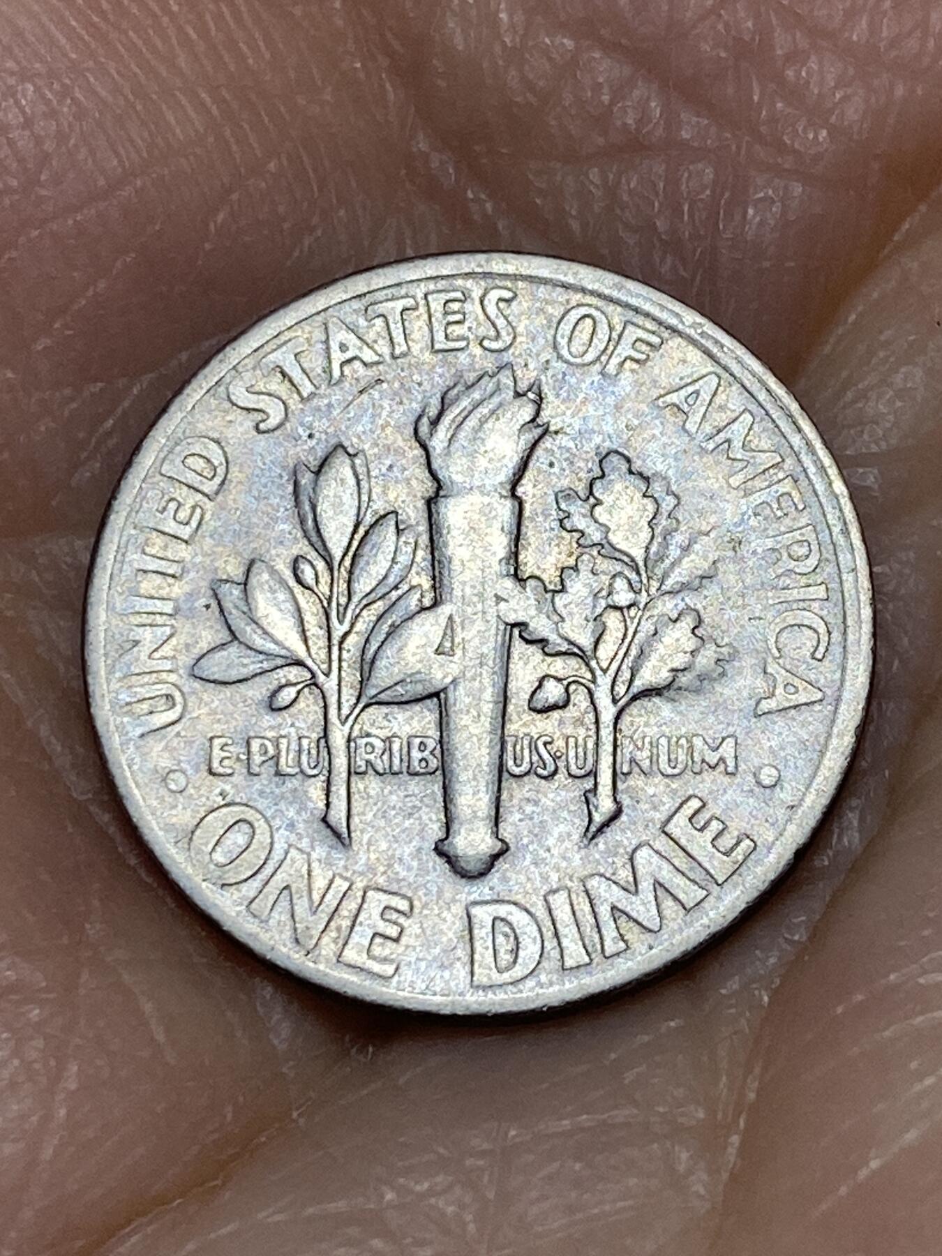 2025年第一百二十七场(总第一百五十三场）外国好品章牌、散币(免佣金) 美国🇺🇸1970年1角(罗斯福1角第二版，D标丹佛造)