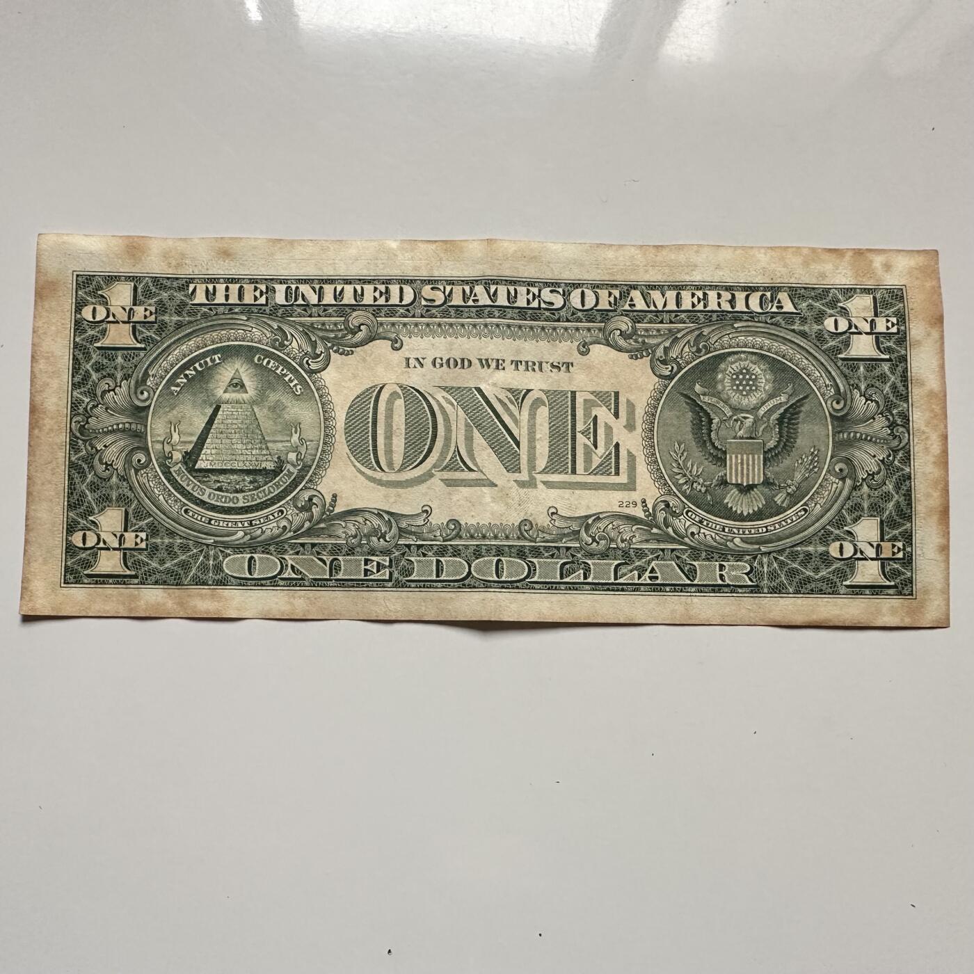 🌹外币初藏🌹🐯2025年第126场  每周二四六晚8️⃣点 接代拍 美国1995年1美元a