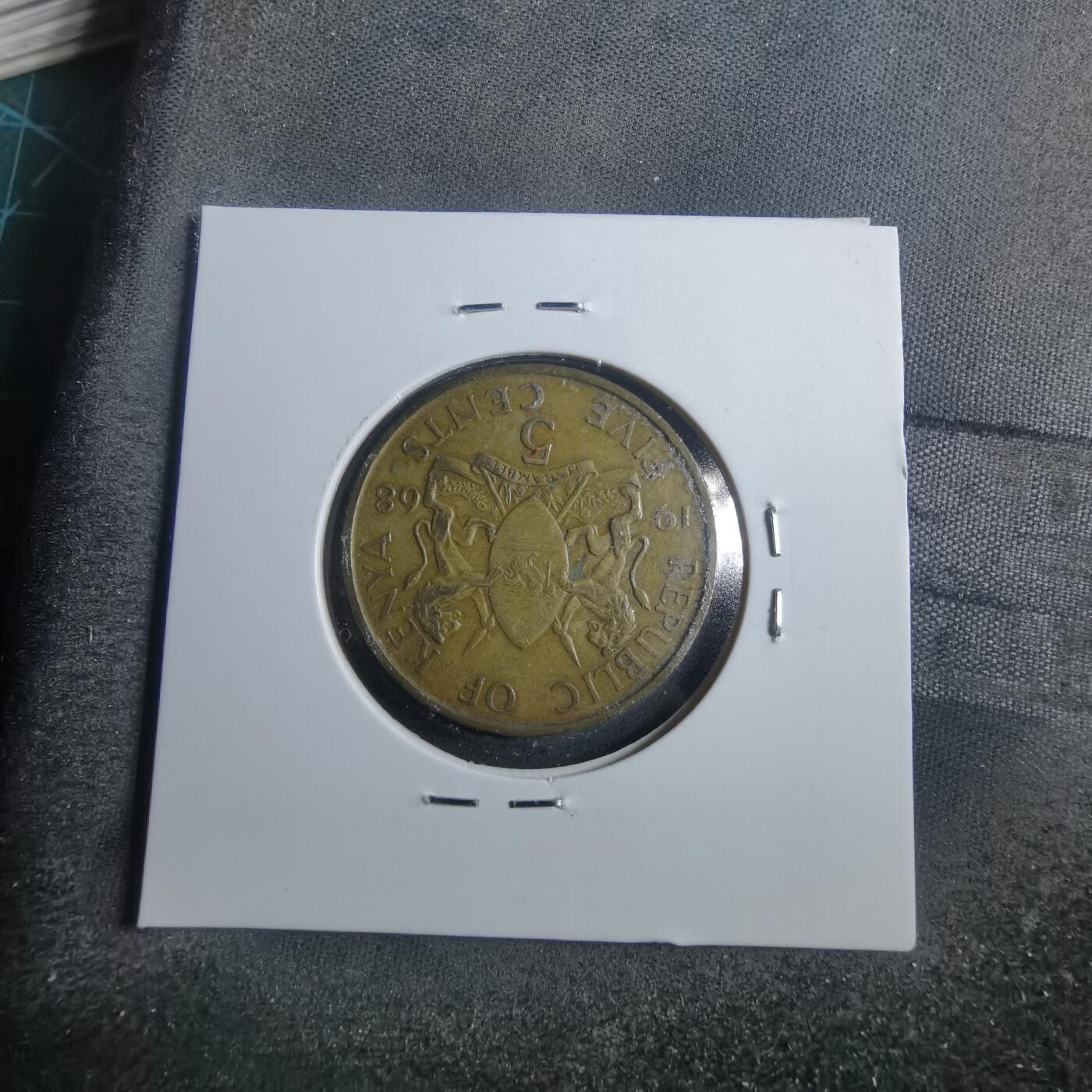 沼泽如烟--第899场 肯尼亚1968年五分