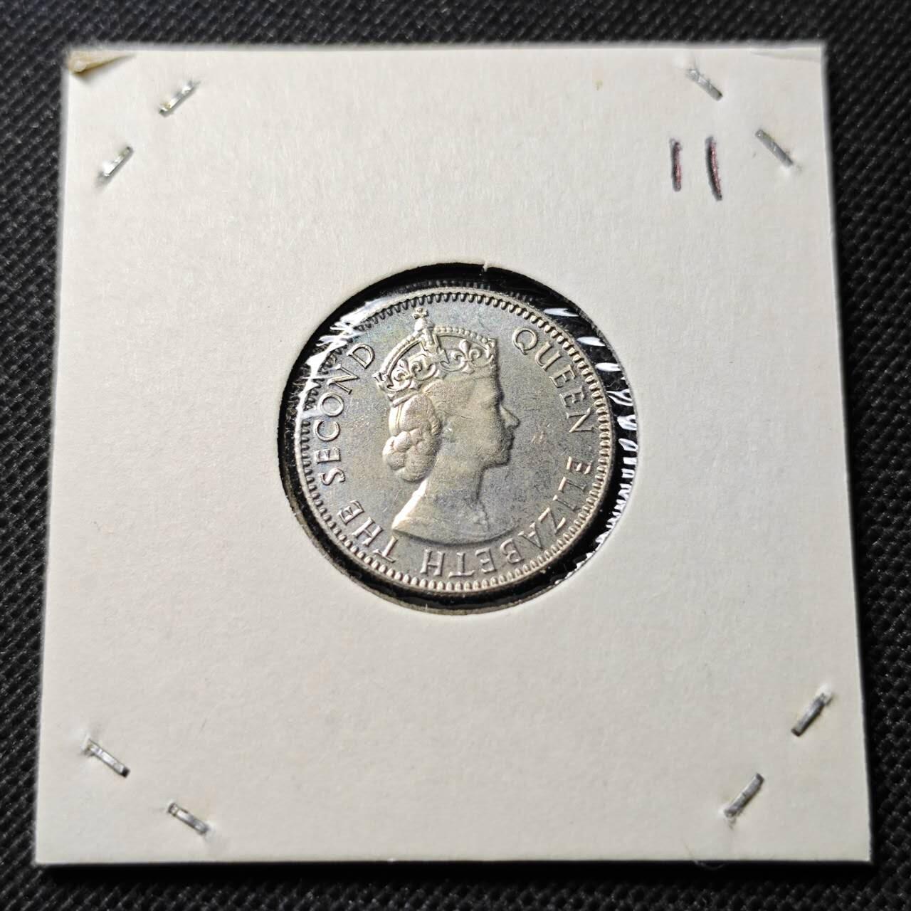 KK钱币收藏小铺  第368场  2月预留时间 周末发货  1974塞舌尔25分 好品