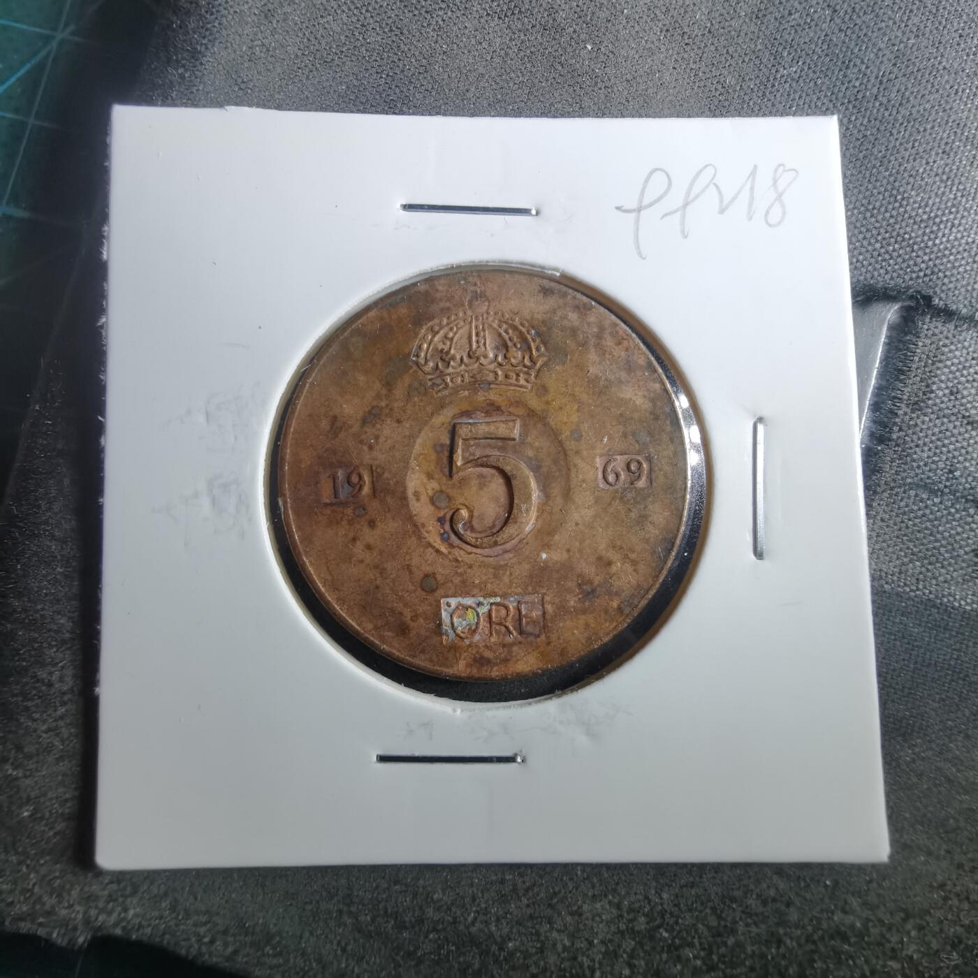 沼泽如烟--第899场 挪威1961年5欧尔