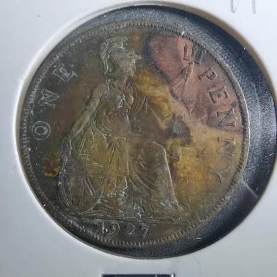 沼泽如烟--第899场 - 英国1927年1便士