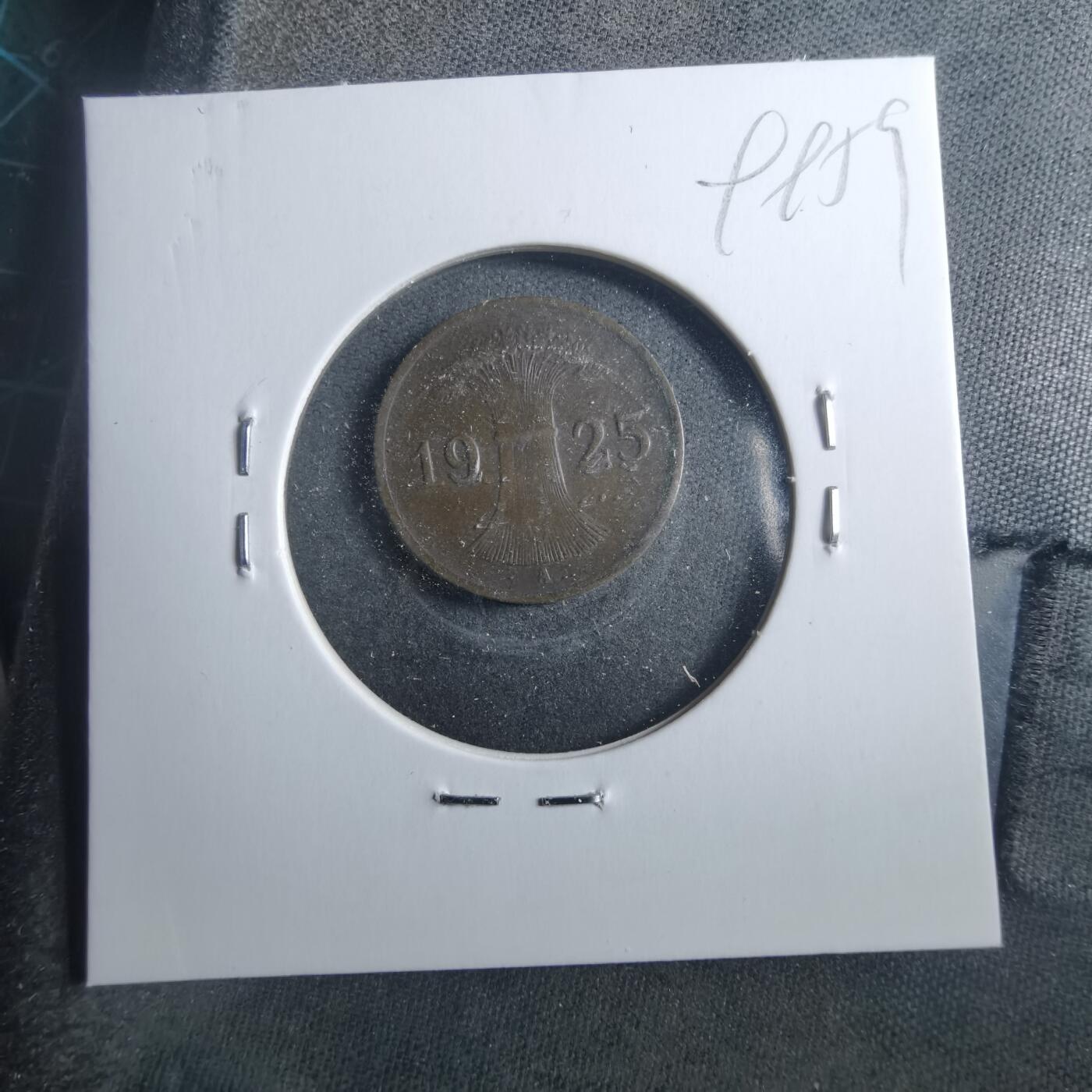 沼泽如烟--第899场 德国1925年1芬尼