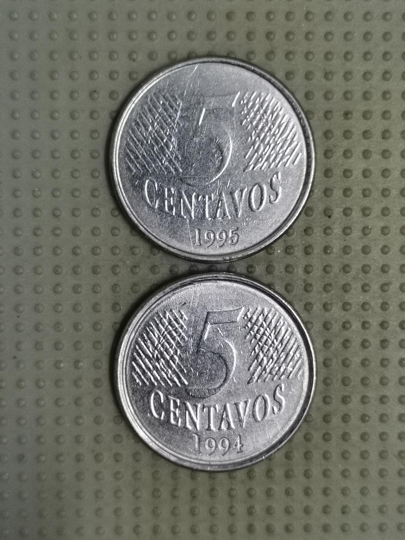 2025年第112场各国散币拍卖（总第112场） 巴西5分2枚