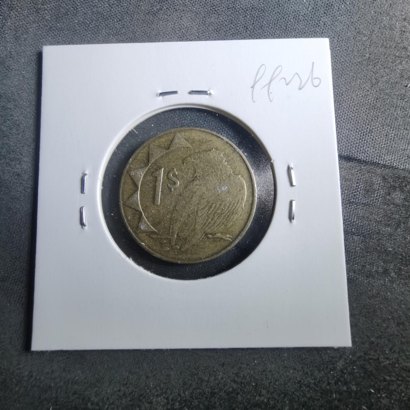 沼泽如烟--第899场 纳米比亚2018年一元