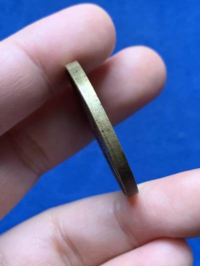 《竞宝斋》第437场 周日，周一2场连拍 （全场包邮） 比利时伦伯特·多登斯纪念章 16.55克 34.2mm 原味高浮雕 品种少见