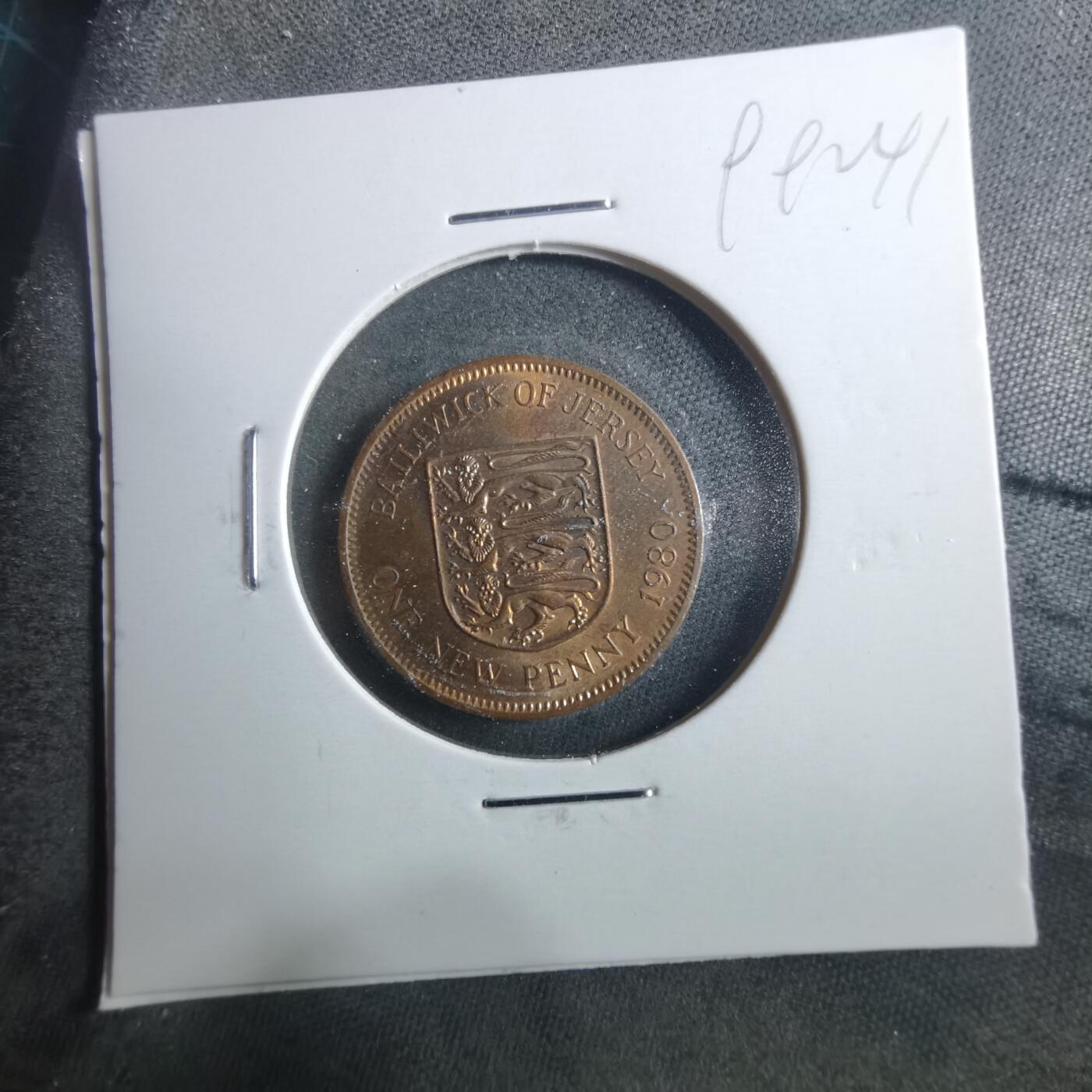 沼泽如烟--第899场 泽西1980年1便士