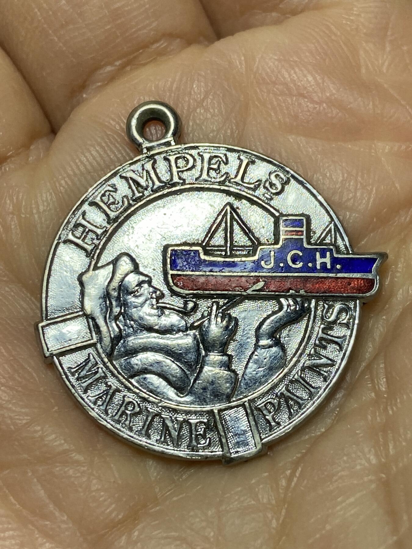 2025年第一百二十七场(总第一百五十三场）外国好品章牌、散币(免佣金) 航海主题纪念章，重6.51克