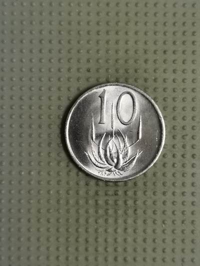 2025年第111场各国散币拍卖（总第111场） - 南非1984年10分