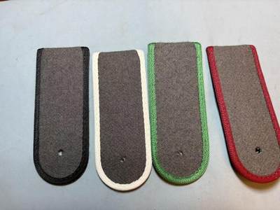 盛世勋华——号角文化勋章邮票专场拍卖第288期 - 东德列兵肩章4枚 不同兵种