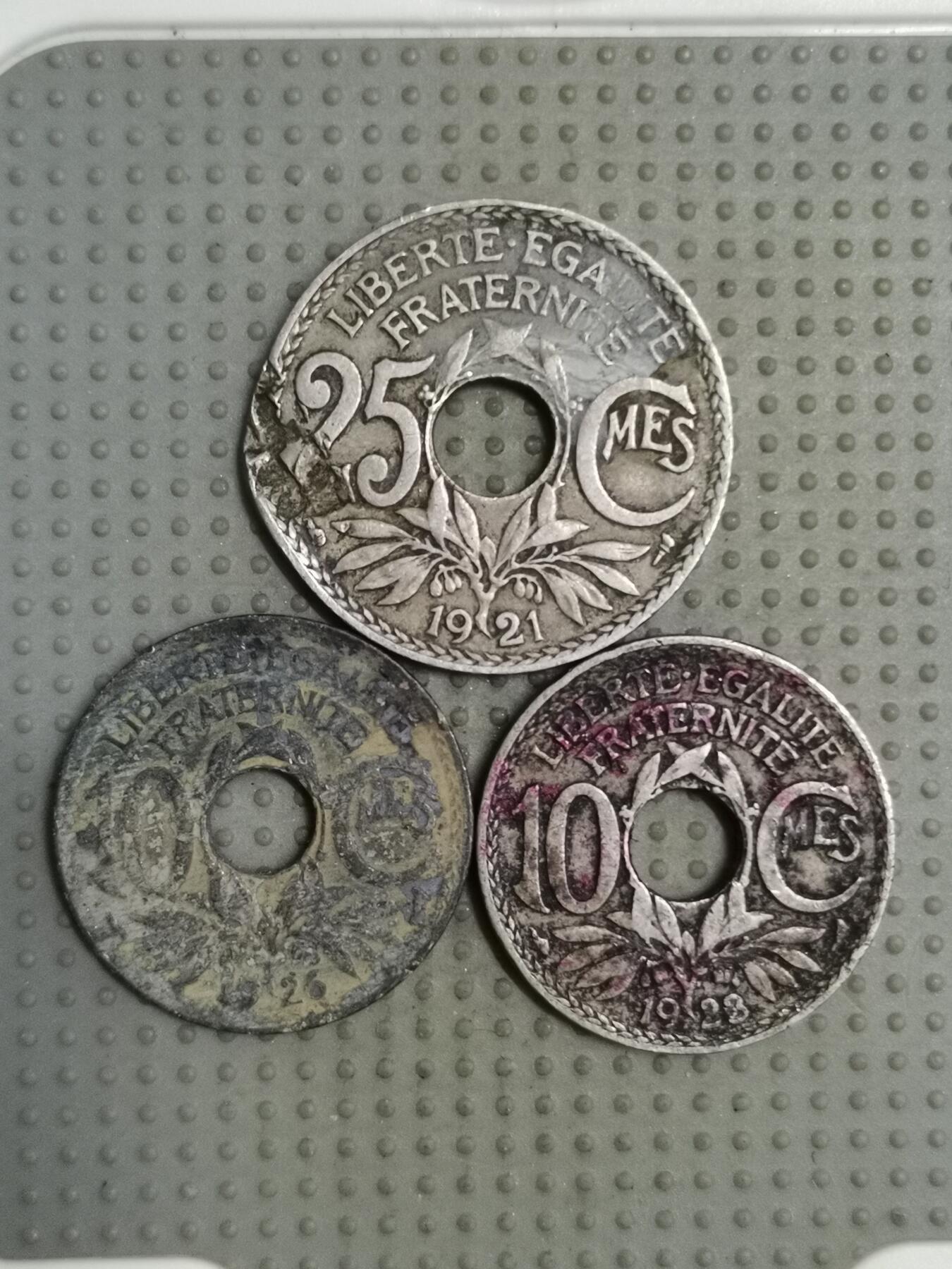 2025年第112场各国散币拍卖（总第112场） 法国3枚