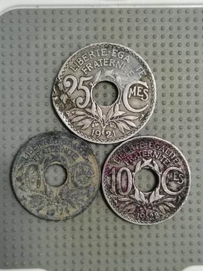 2025年第112场各国散币拍卖（总第112场） - 法国3枚