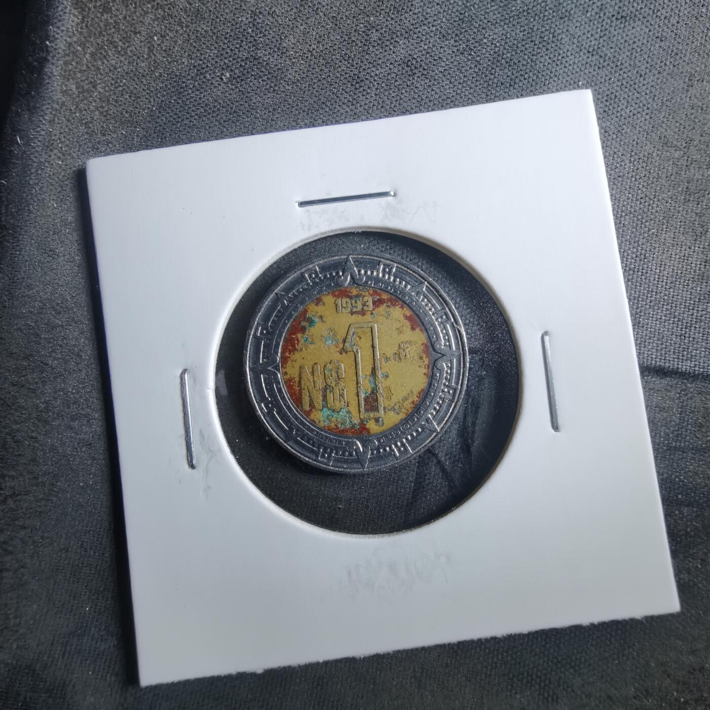 沼泽如烟--第899场 墨西哥1993年1比索