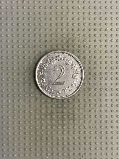 2025年第110场各国散币拍卖（总第110场） - 马耳他1972年2分