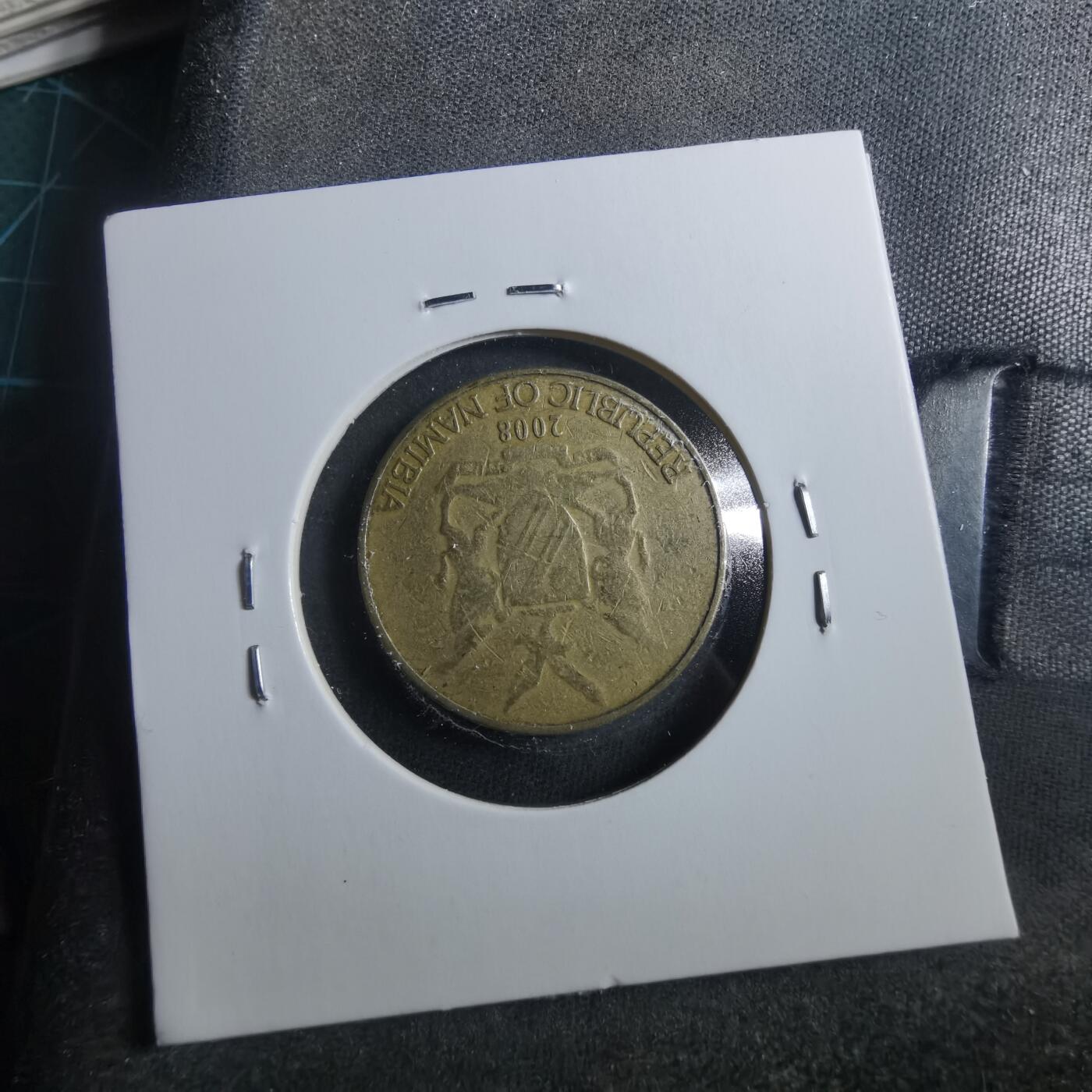 沼泽如烟--第899场 纳米比亚2008年一元