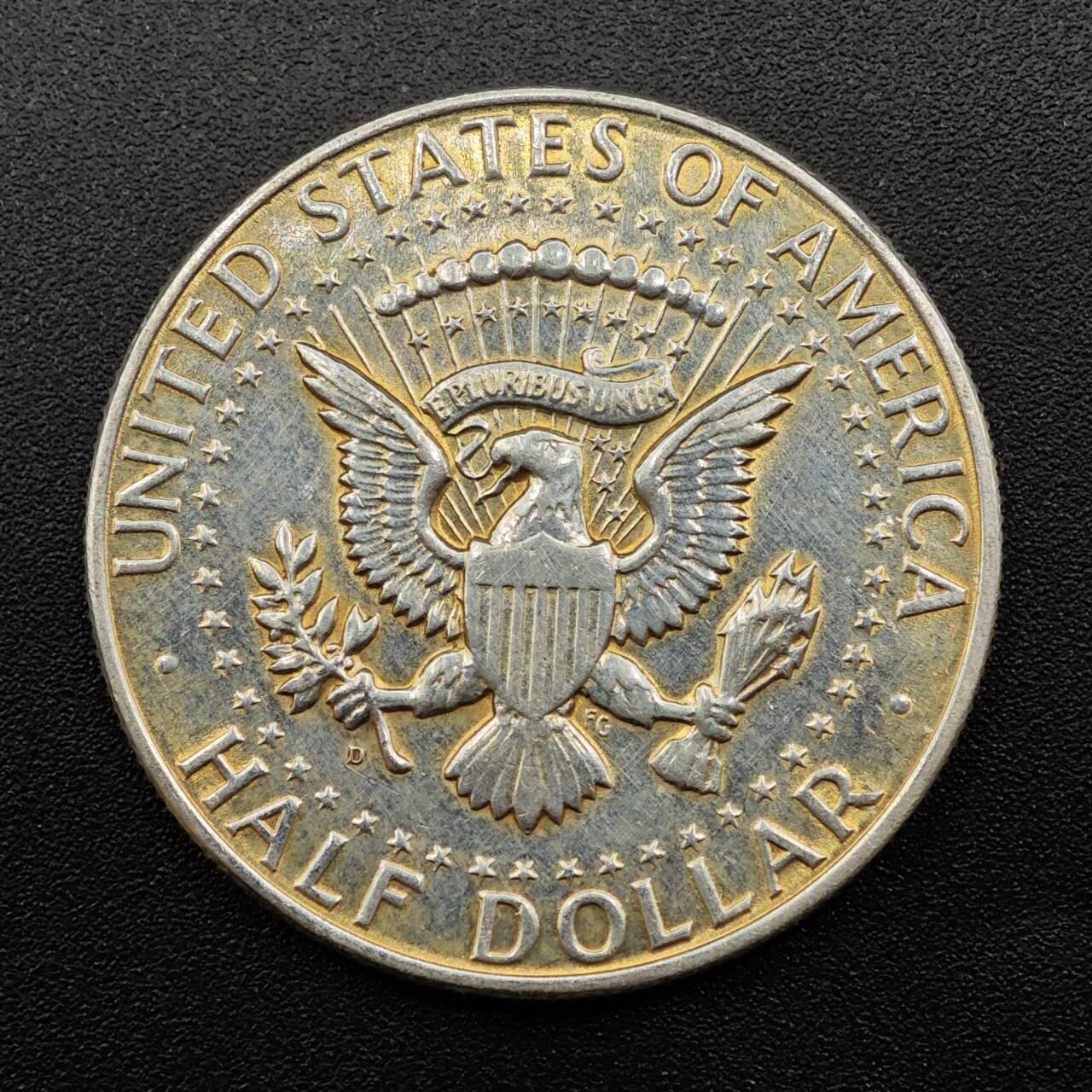 【淘币小摊】实时拍第七百九十五拍   银币套币场   满百包邮可预留二周 每周一统一发货   美国1964年肯尼迪半美元银币