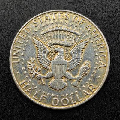 【淘币小摊】实时拍第七百九十五拍   银币套币场   满百包邮可预留二周 每周一统一发货   - 美国1964年肯尼迪半美元银币