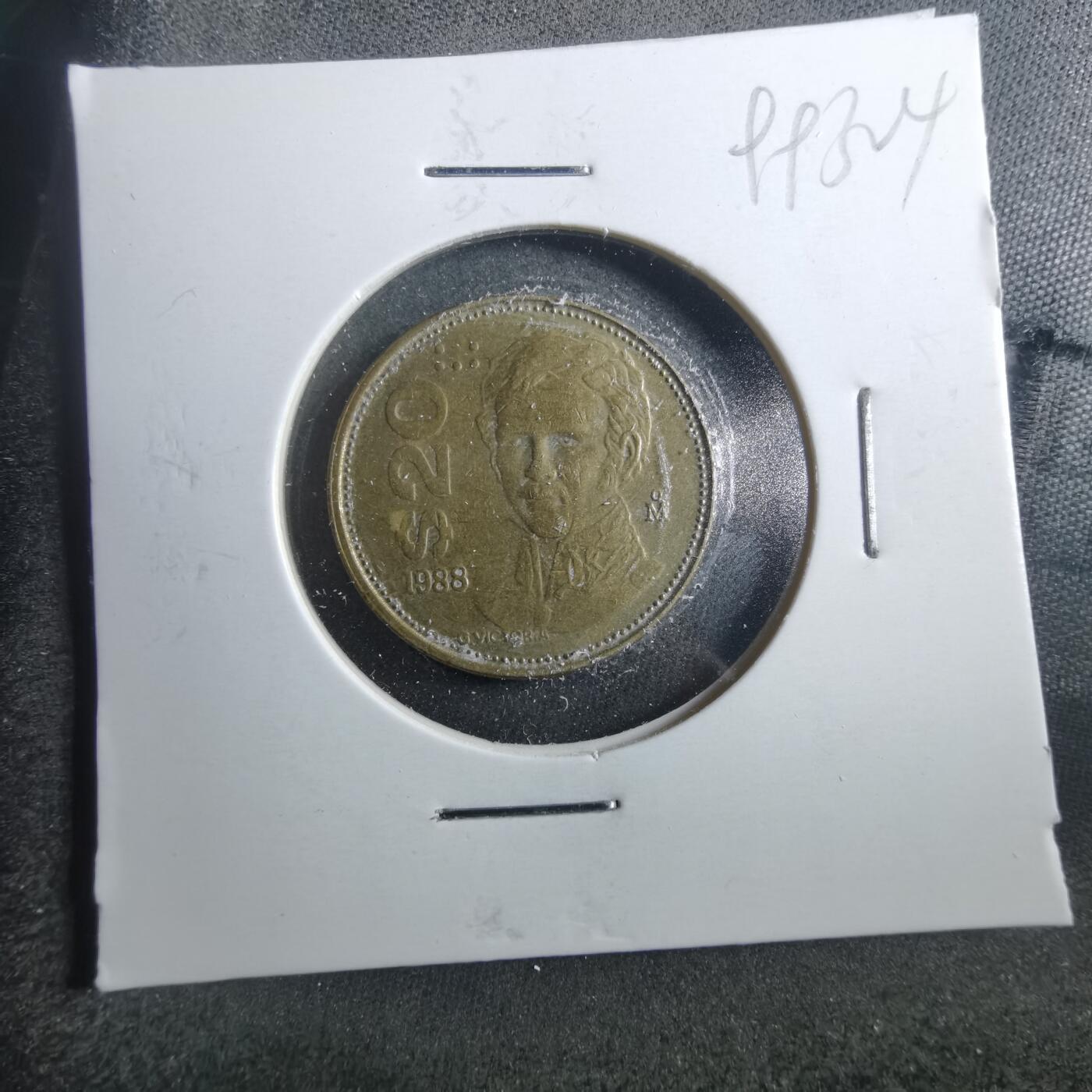 沼泽如烟--第899场 墨西哥1988年20比索