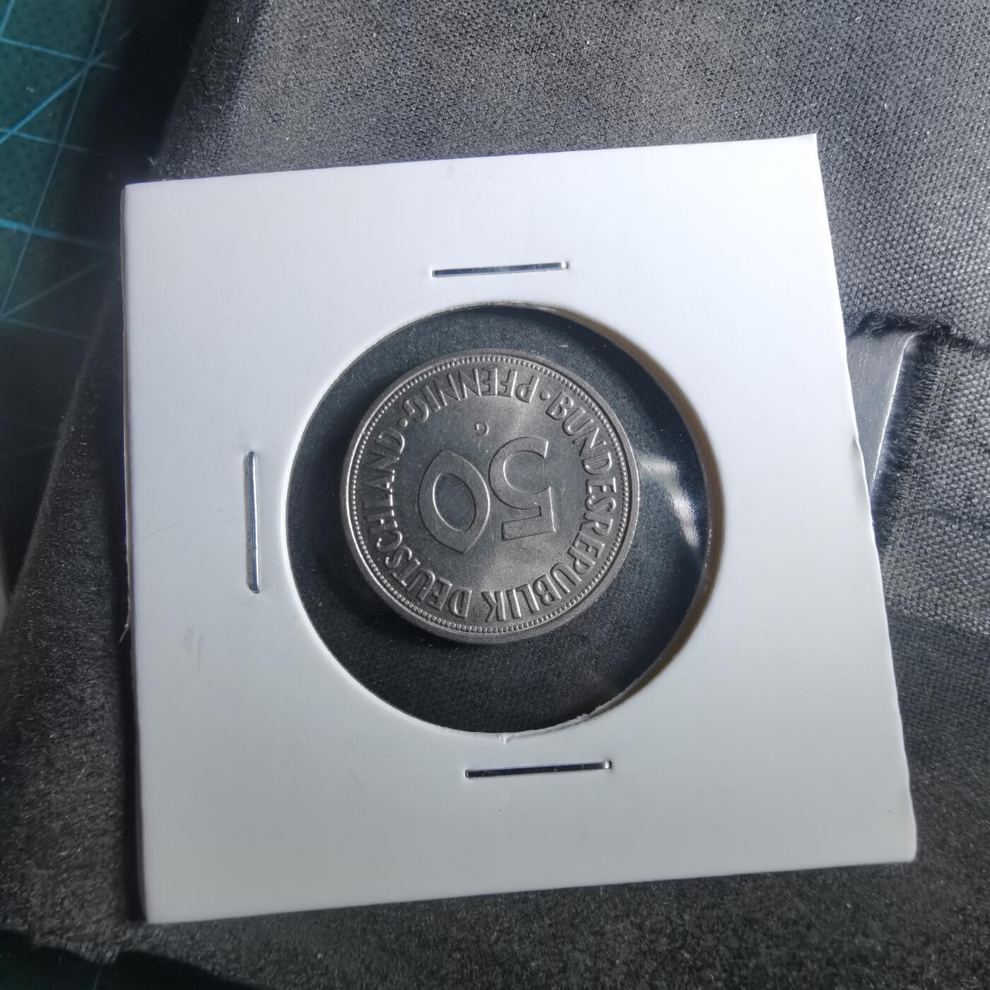 沼泽如烟--第899场 德国1968年50芬尼