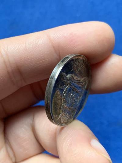 《竞宝斋》第437场 周日，周一2场连拍 （全场包邮） 法国婚礼银章 丰饶角银标 10.18克 27.4mm