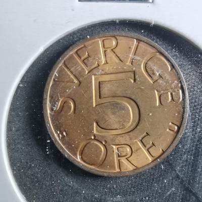 沼泽如烟--第899场 - 瑞典1977年5欧尔