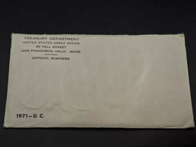 【淘币小摊】实时拍第七百九十五拍   银币套币场   满百包邮可预留二周 每周一统一发货   - 美国1971年套币