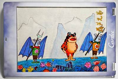 白泽拍卖卡牌手绘专场第28期（细雨生寒、寻梅闻香） - 2025 卡星手绘卡 葫芦兄弟 蛤蟆精 蝙蝠精  HXY亲签 卡砖封装