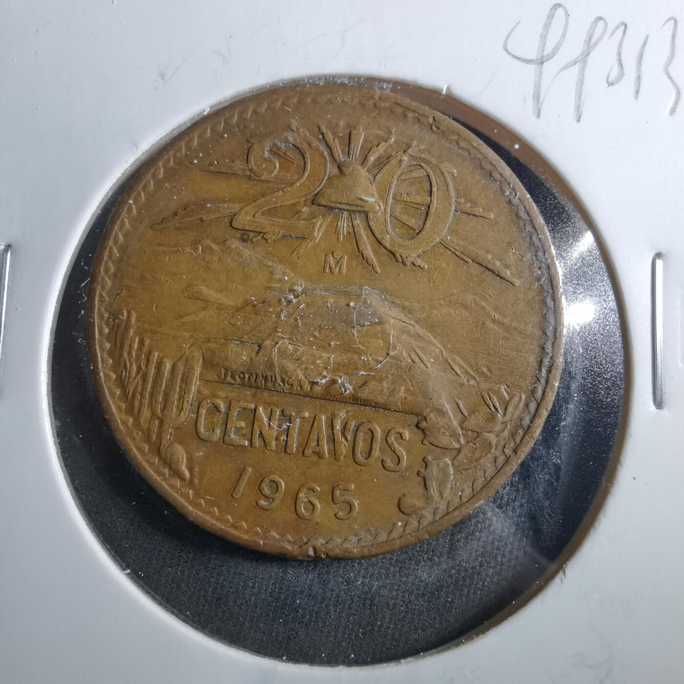 沼泽如烟--第899场 墨西哥1965年20分