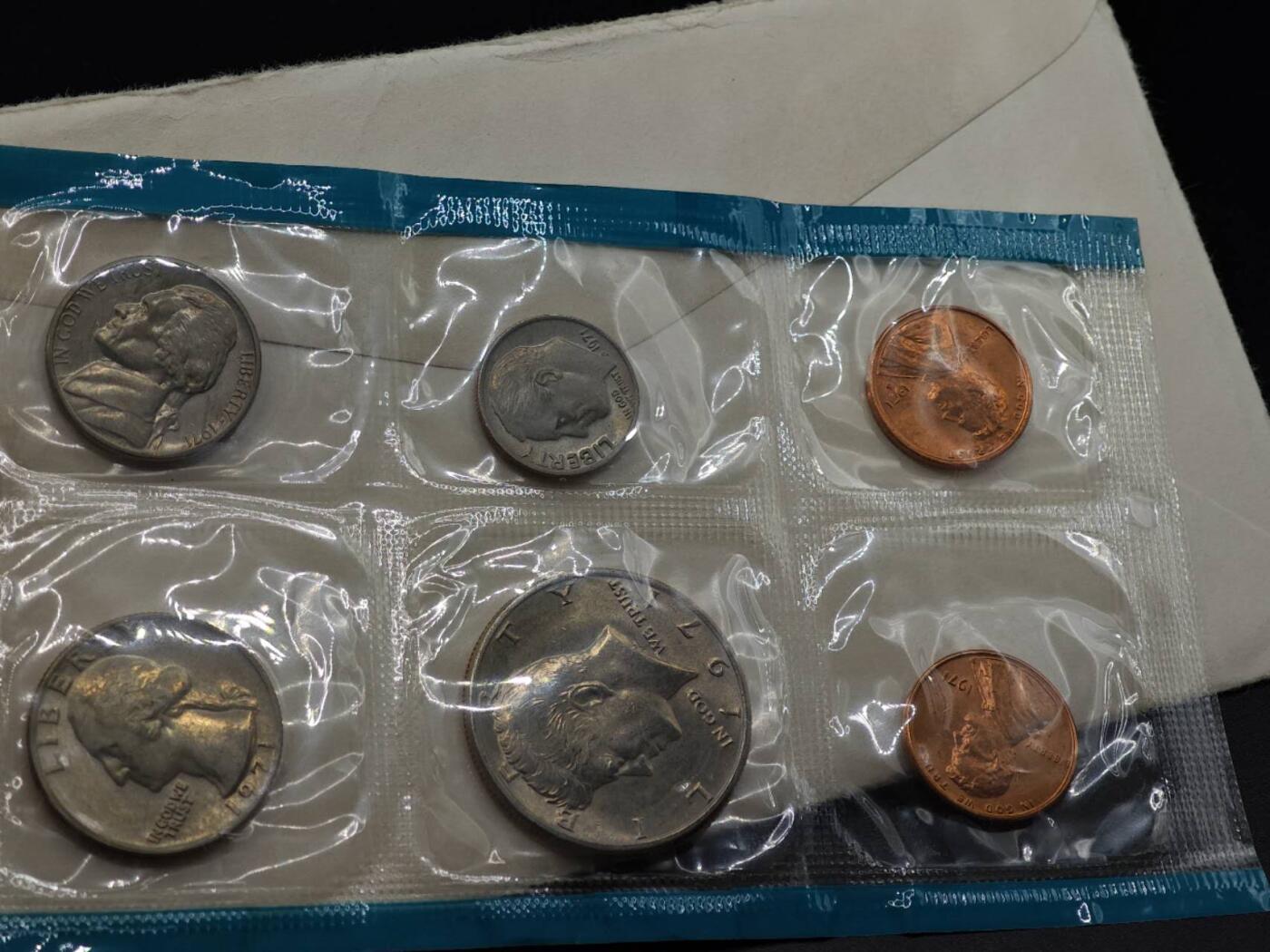 【淘币小摊】实时拍第七百九十五拍   银币套币场   满百包邮可预留二周 每周一统一发货   美国1971年套币