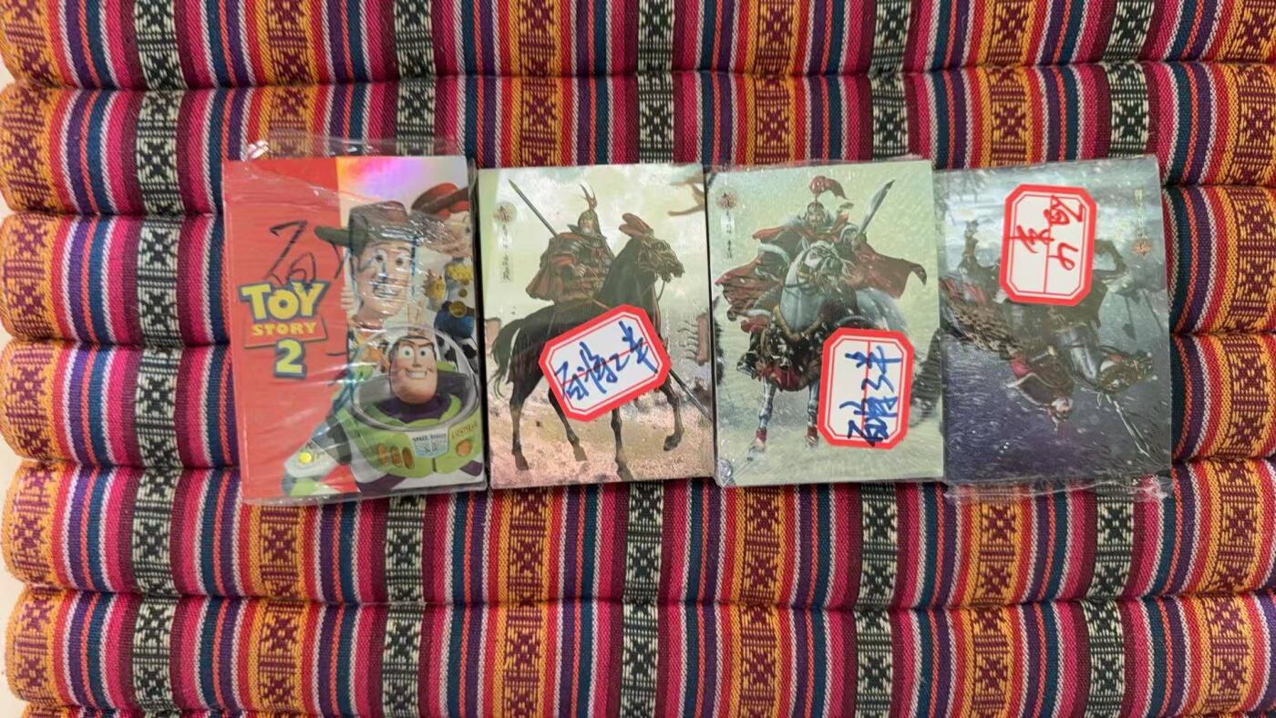 光影卡牌第25期，各家亲签，各家套卡，持续收拍品 司马百将传粗闪全套第一弹好像缺了一张卡