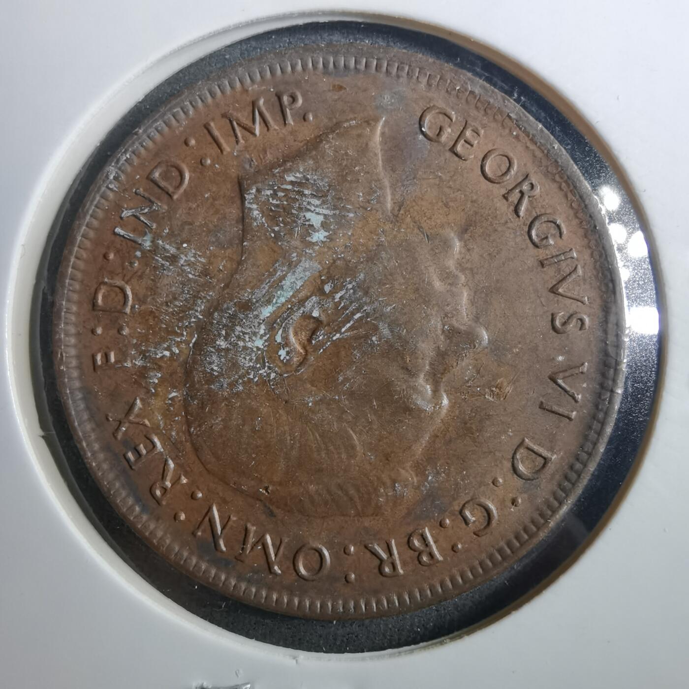 沼泽如烟--第899场 澳大利亚1945年1便士