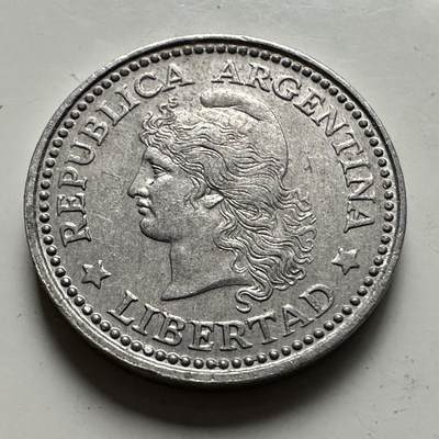 🌹外币初藏🌹🐯2025年第126场  每周二四六晚8️⃣点 接代拍 - 阿根廷1972年五分