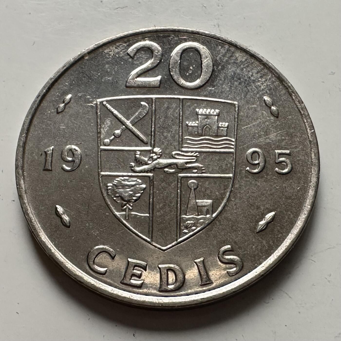 🌹外币初藏🌹🐯2025年第126场  每周二四六晚8️⃣点 接代拍 加纳1995年20赛地