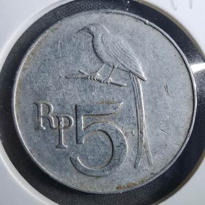 沼泽如烟--第899场 - 印度尼西亚1970年5卢比