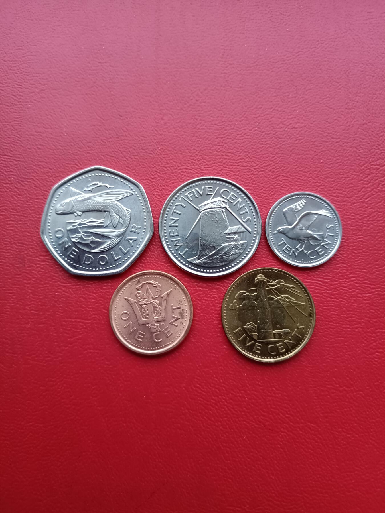 【云涧收藏】第七十八场 巴巴多斯2008/09年5枚套