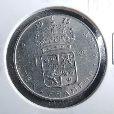 沼泽如烟--第899场 - 瑞典1973年1克朗