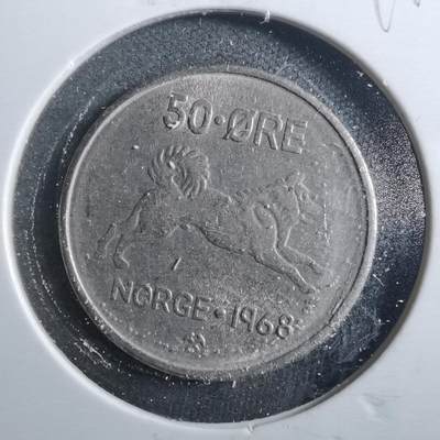 沼泽如烟--第899场 - 挪威1968年50欧尔