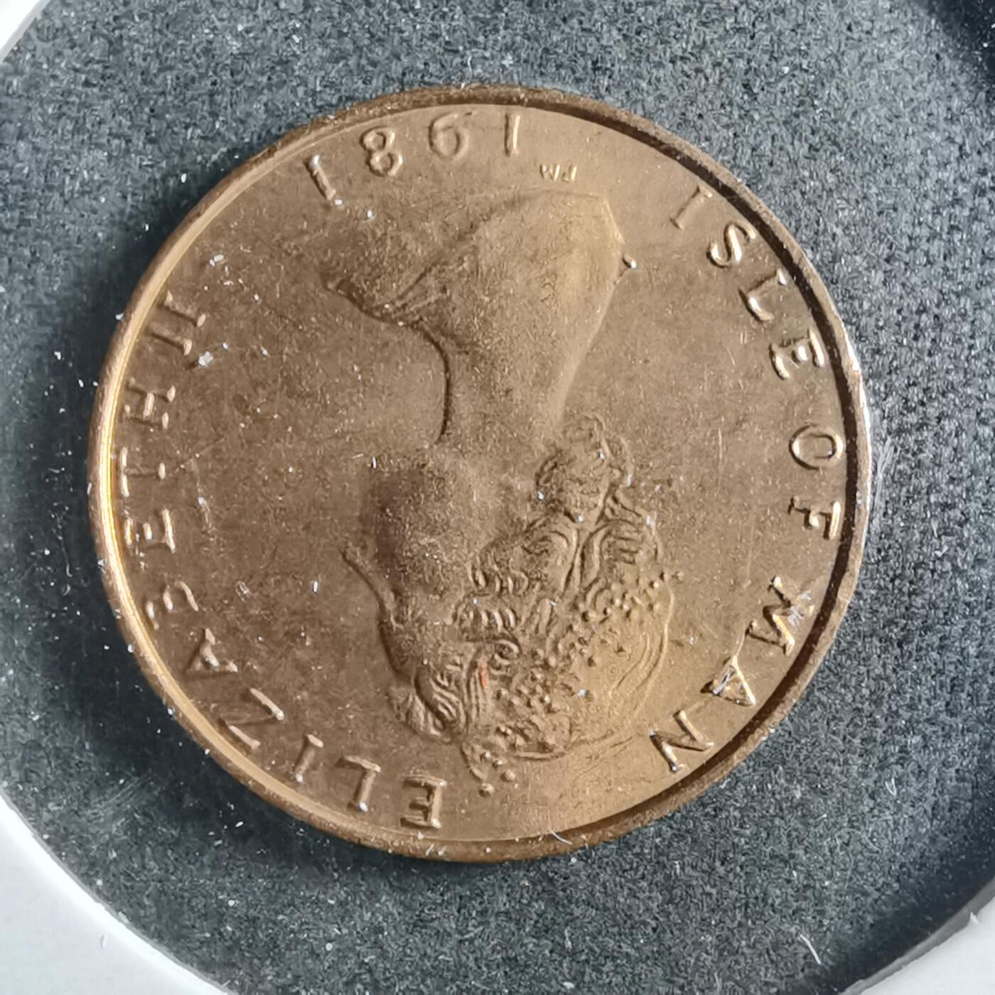 沼泽如烟--第899场 马恩1981年半便士