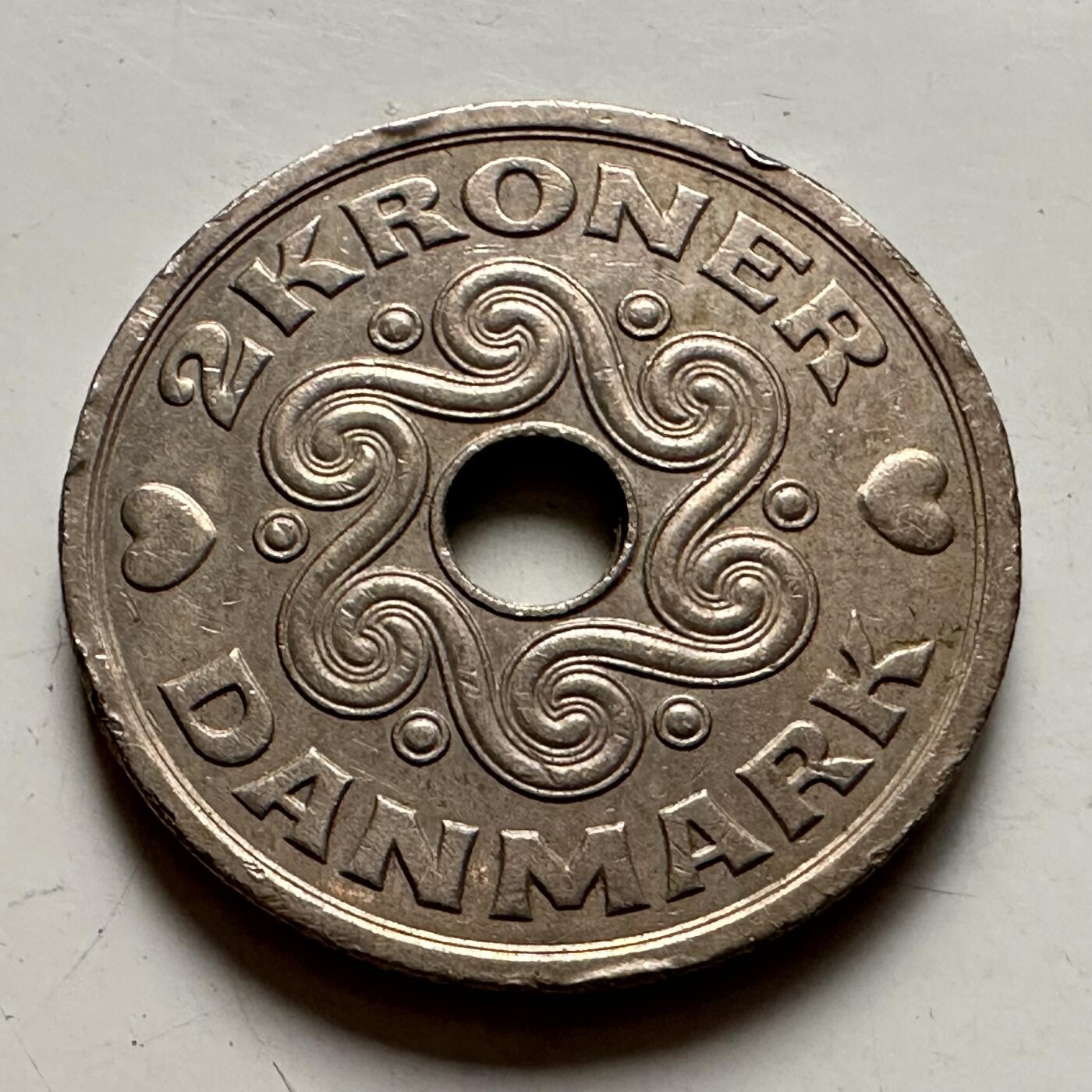 🌹外币初藏🌹🐯2025年第126场  每周二四六晚8️⃣点 接代拍 丹麦1993年2克朗