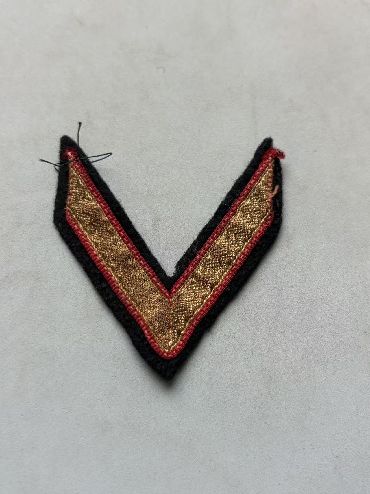 盛世勋华——号角文化勋章邮票专场拍卖第289期 法国海军陆战队下士臂章