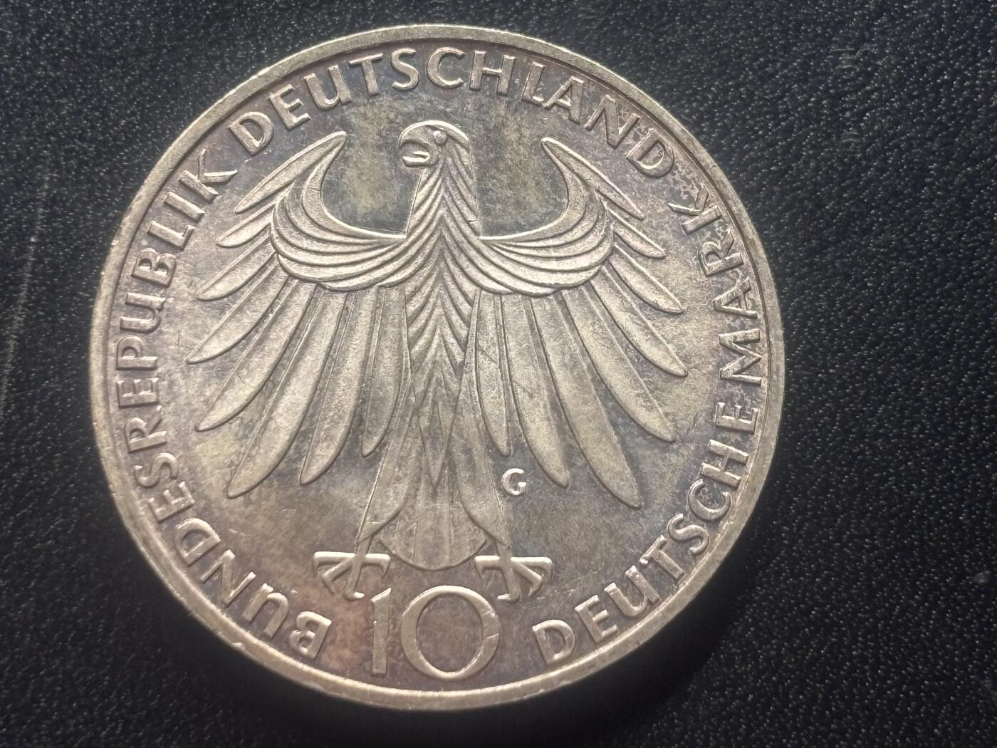 邮泉阁限时拍卖第三十五场 德国硬币专场（硬币在国外。请付邮费6元。） 西德（联邦德国）1972年10马克纪念银币运动员