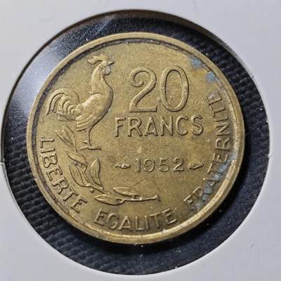 KK钱币收藏小铺  第367场  2月预留时间 周末发货 -  法国20法郎