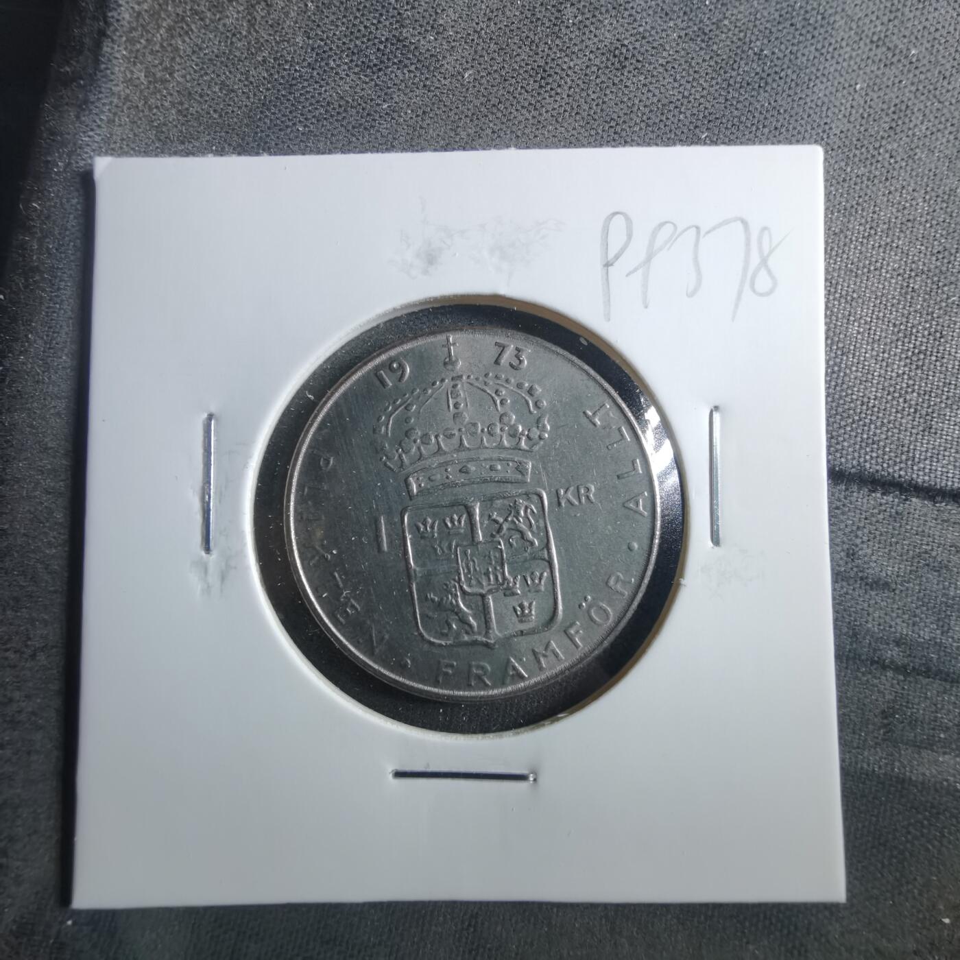 沼泽如烟--第899场 瑞典1973年1克朗